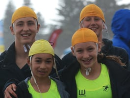 Winning U14 Mixed Beach Relay