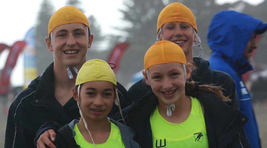 Winning U14 Mixed Beach Relay